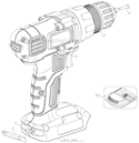 Part Location Diagram of 90569039 DeWALT KEYLESS CHUCK